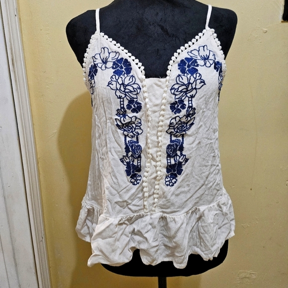 Embroidered  Blouse - Picture 1 of 6
